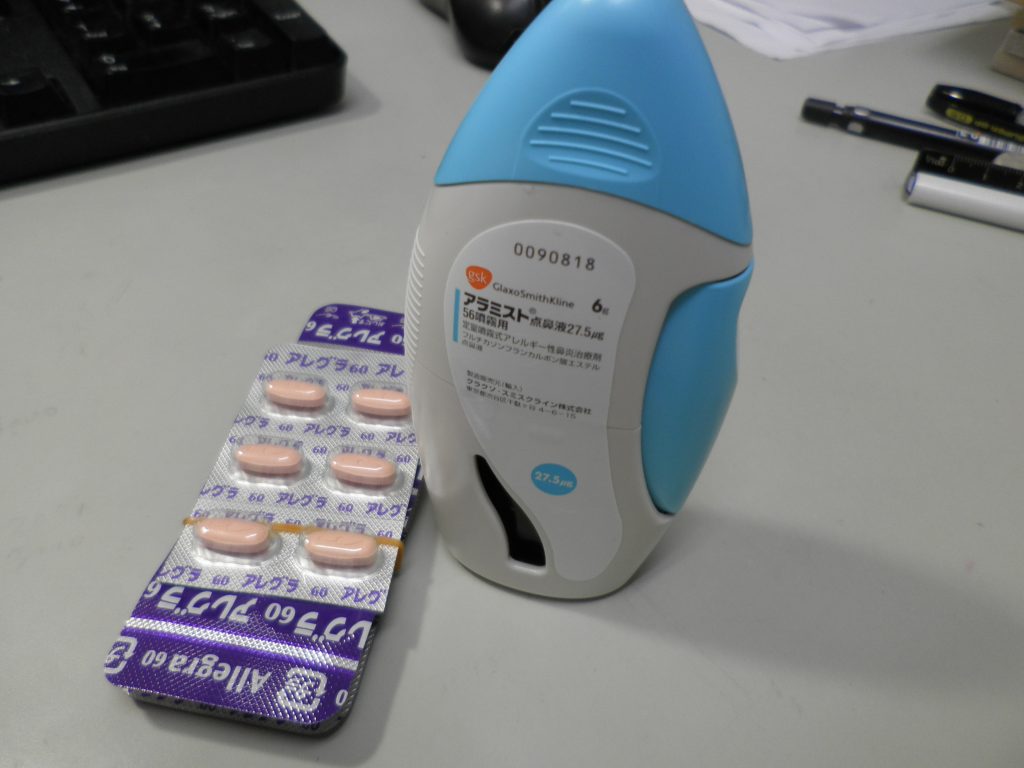 毎年悩む花粉症