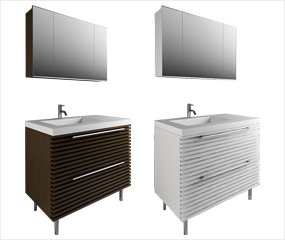 どうせならカッコよく決めたい！洗面化粧台