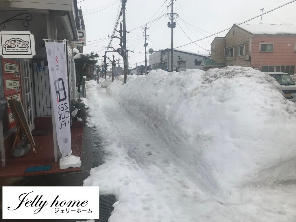 ドカ雪とシロクマ君