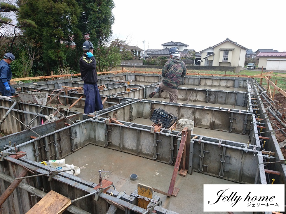 ベタ基礎は、こうして造る。・・・型枠編