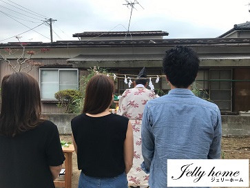 記念すべき年の地鎮祭