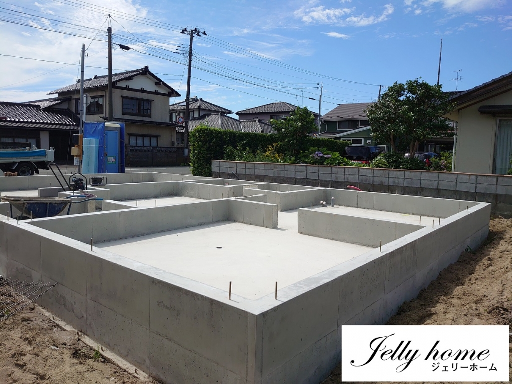 「ZERO-CUBE+GARAGE」の基礎が完成！