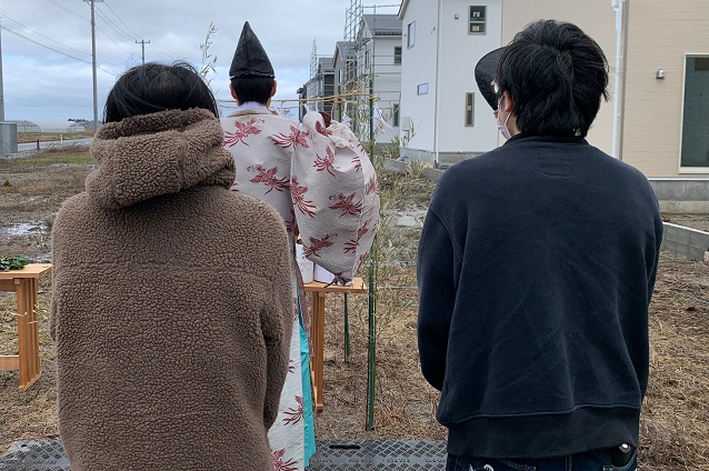 待ちに待った、地鎮祭