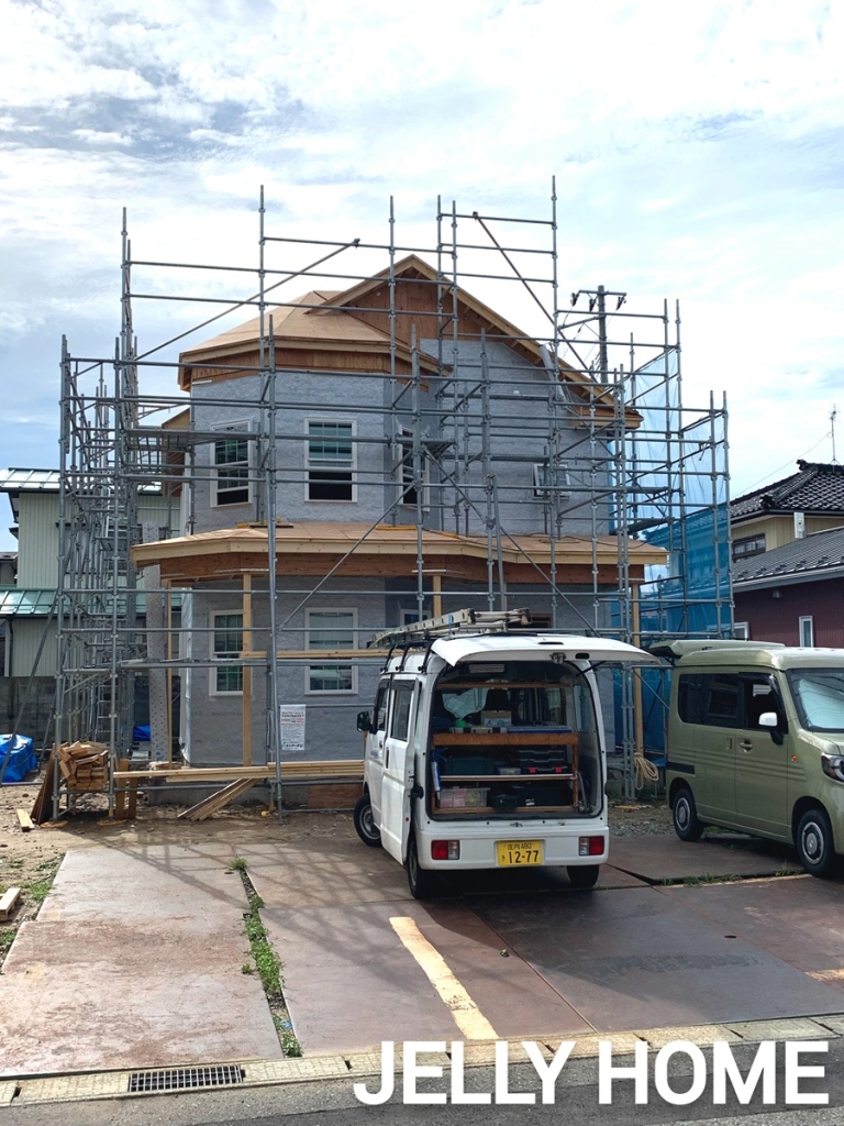 上棟したぞ！！  queen Anne Style