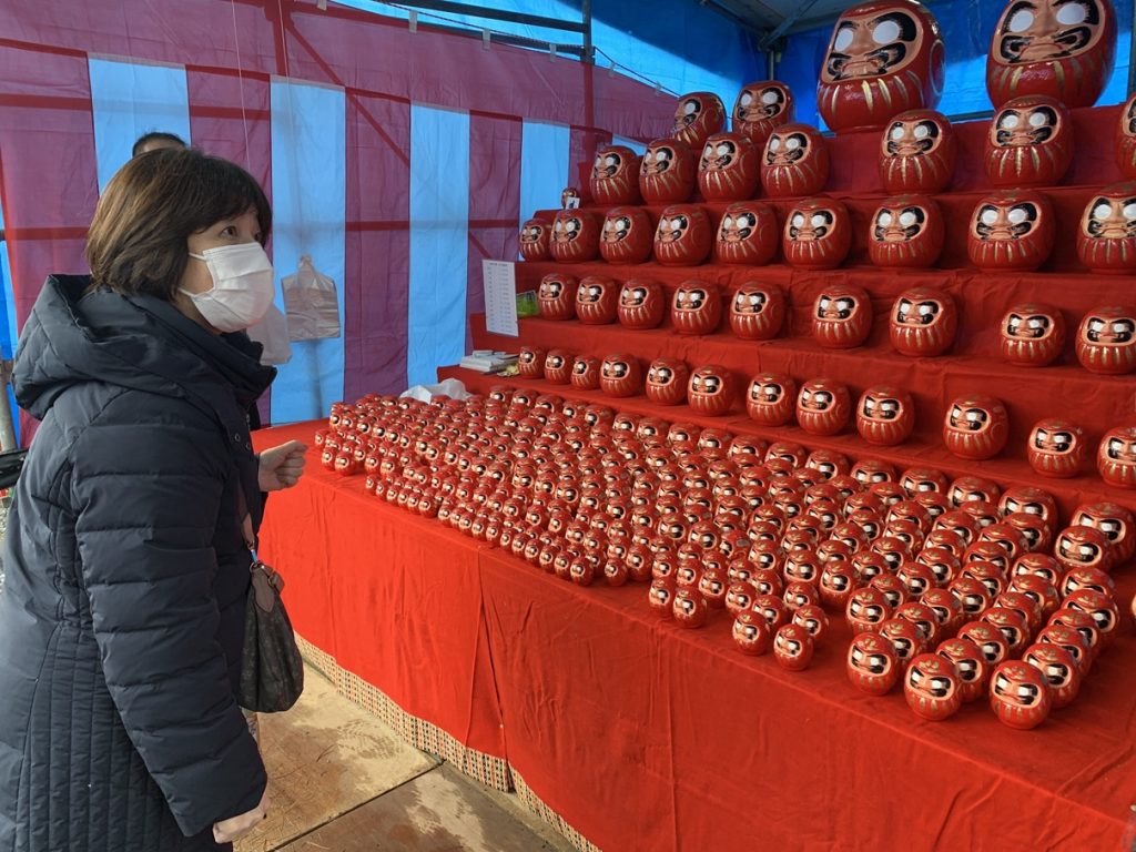 鶴岡・だるま祭りに行ってきました！