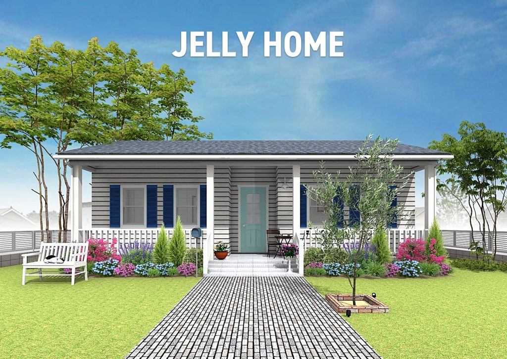 庄内で一際カッコいい「アメリカンスタイルの平屋」・・・JELLY HOME