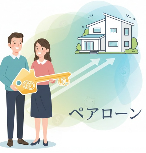 最近よく耳にする「ペアローン」に付いて