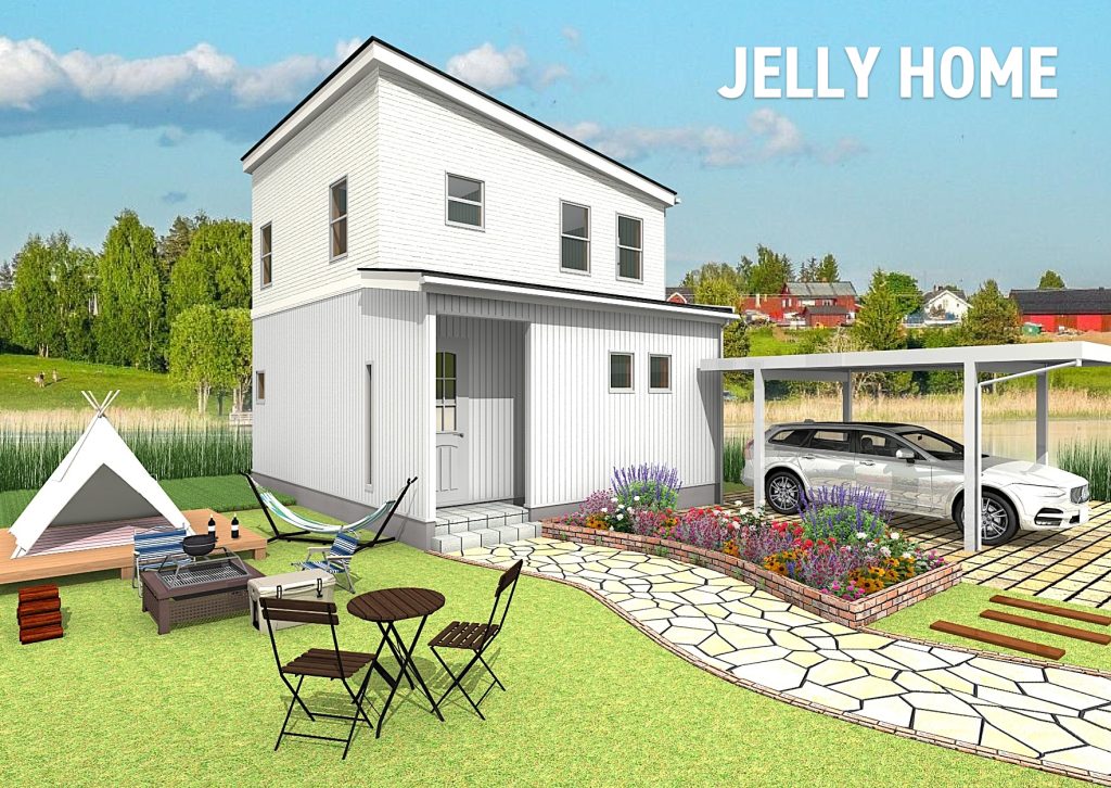 【新商品発表】鶴岡・酒田の街並みに溶け込む、23坪で叶える理想の「北欧スタイルの家」