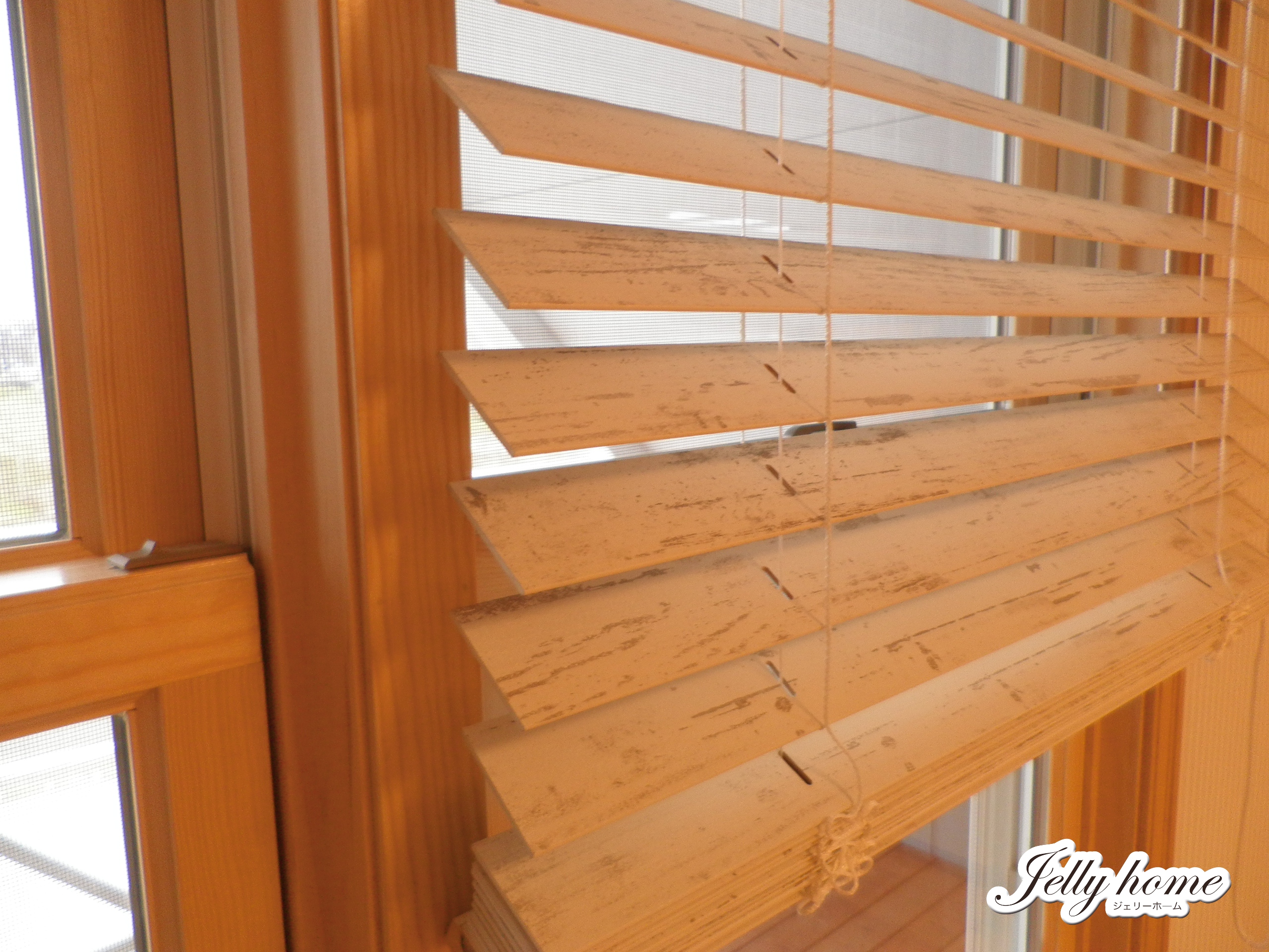 木製窓に木製ブラインド・・・かなり良い！！ - J・クリエイティブ BLOG
